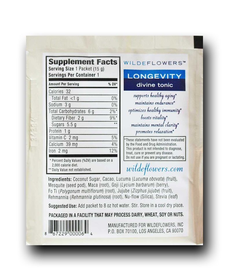 
                  
                    LONGEVITY DIVINE
                  
                